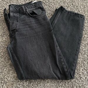 Zara Men's Black Straight Jeans
